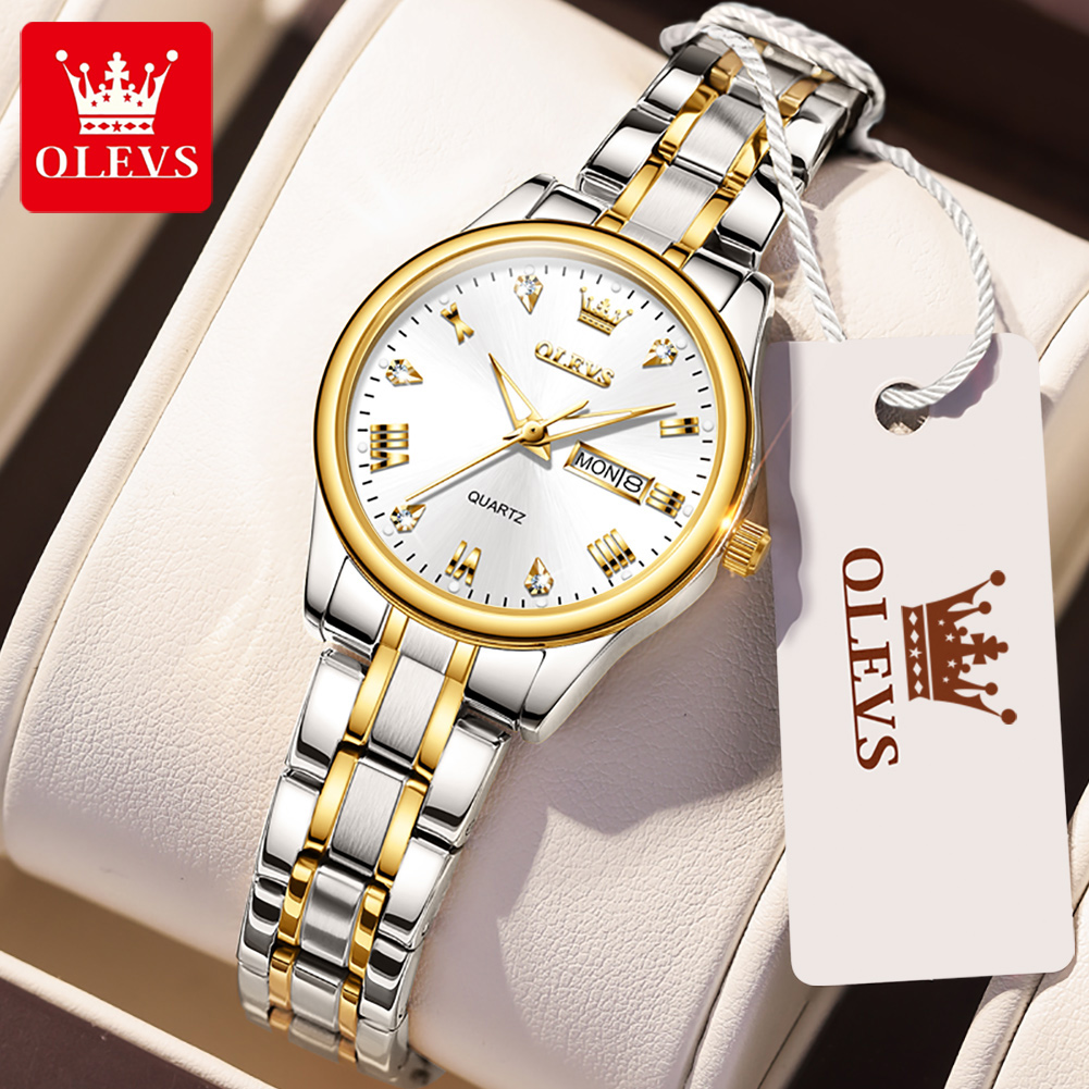 Stainless Bracelet Diver - OLEVS jam tangan wanita merek mewah