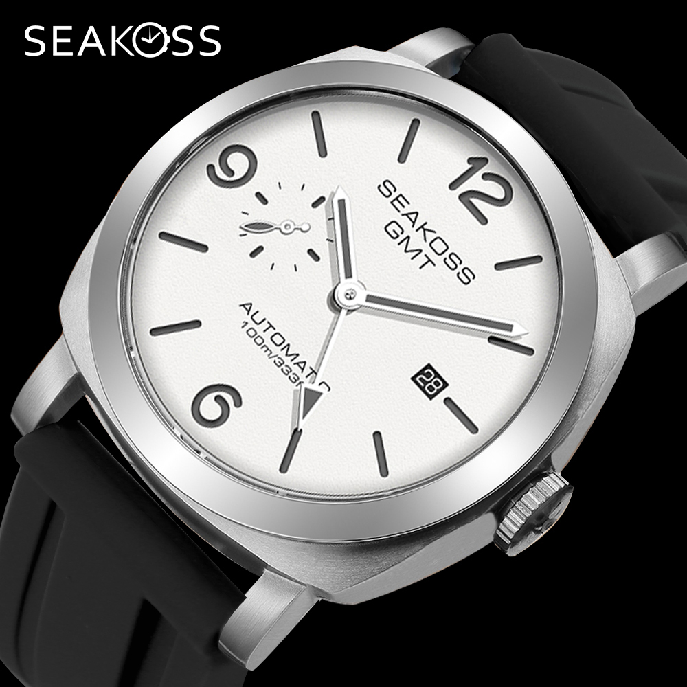 Seiko Watch Prospex - SEAKOSS jam tangan mekanis otomatis pria,