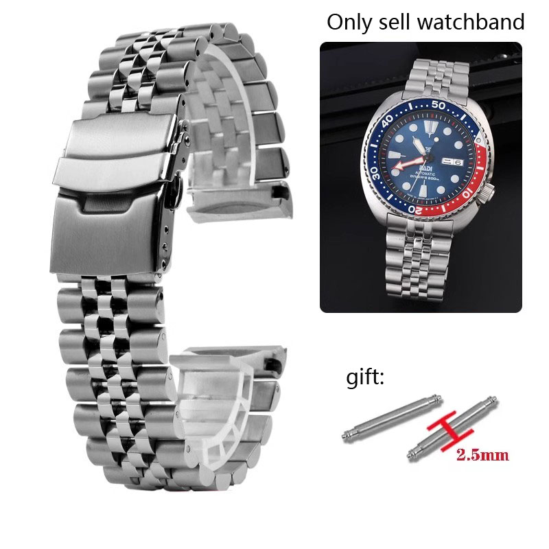 Seiko Watch Prospex - Tali Jam Tangan Tahan Karat Padat