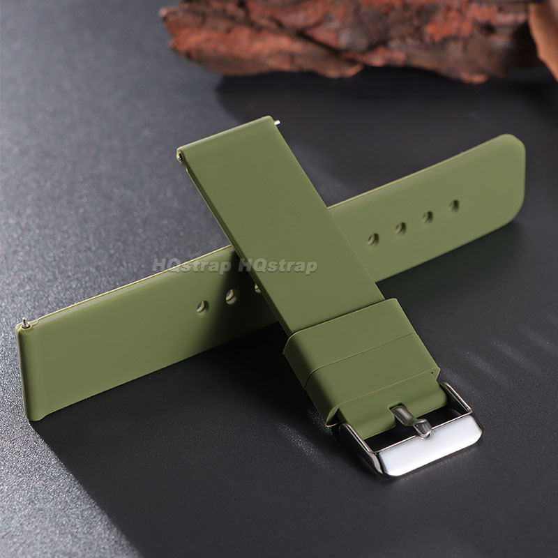 Tali Silikon 12Mm 14Mm 16Mm 18 - Canvas Strap Watch ulasan dan harga