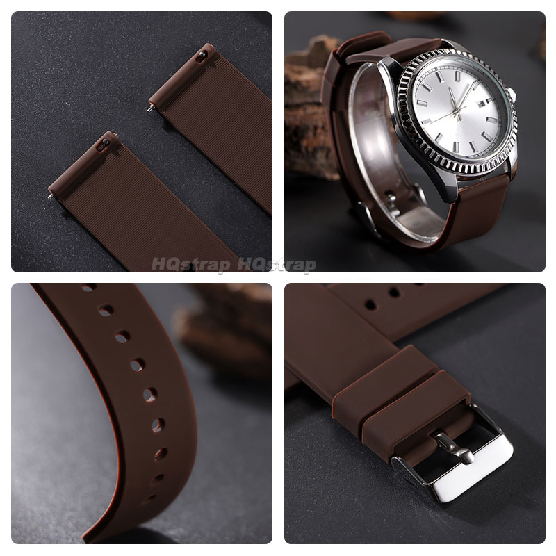 Tali Silikon 12Mm 14Mm 16Mm 18 - Canvas Strap Watch ulasan dan harga