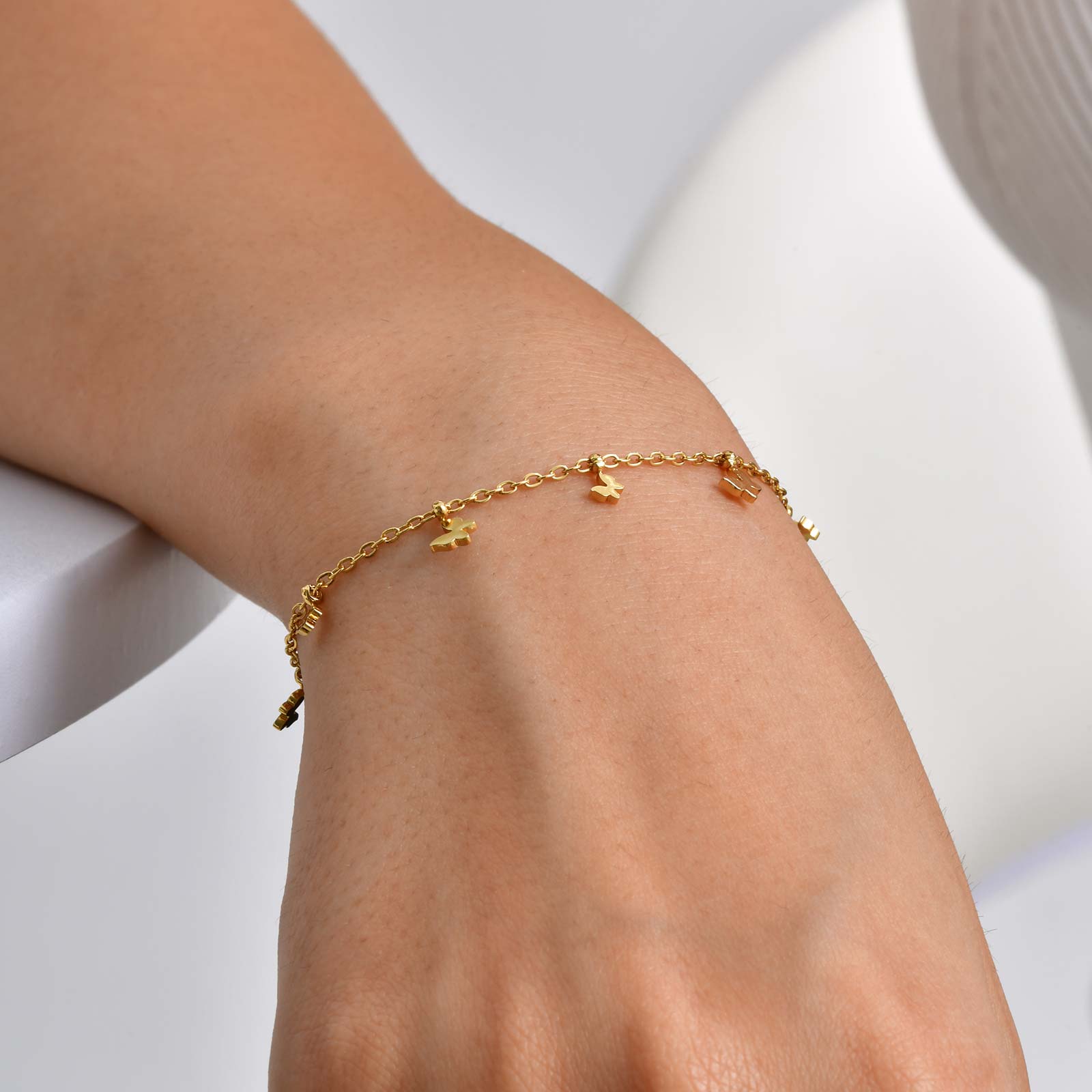 Gelang Rantai Kupu-Kupu yang I - Butterfly Clasp Deployant ulasan dan harga