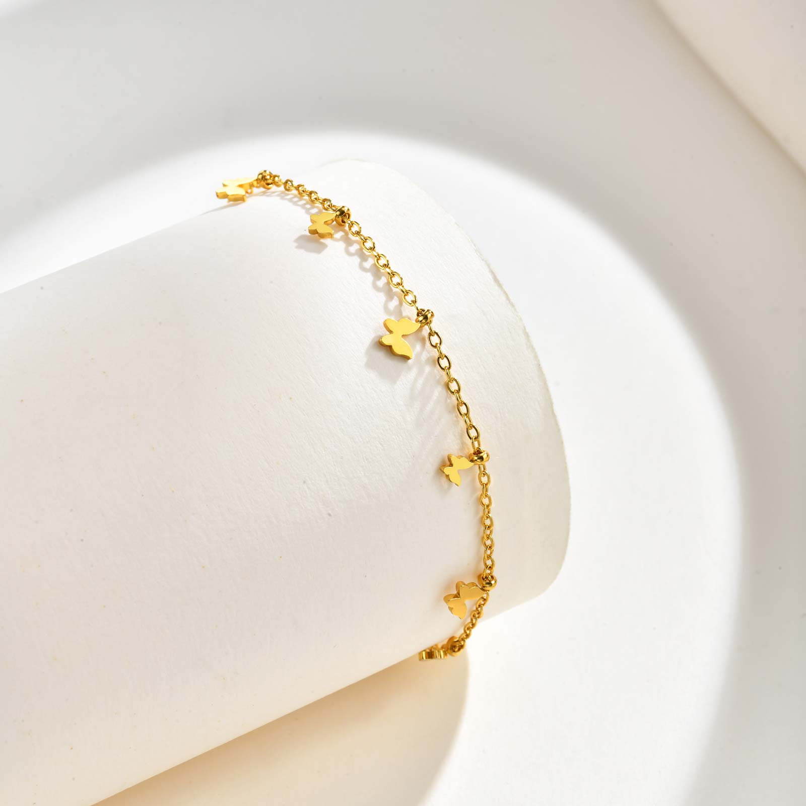Gelang Rantai Kupu-Kupu yang I - Butterfly Clasp Deployant ulasan dan harga