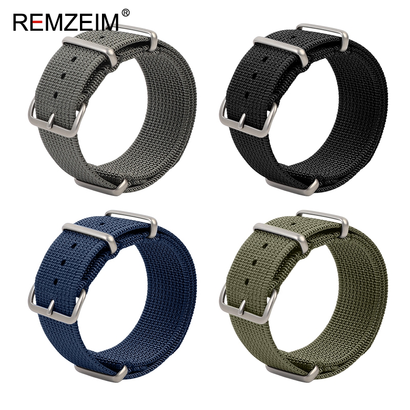 Tali jam nilon bergaris baru 1 - Canvas Strap Watch ulasan dan harga