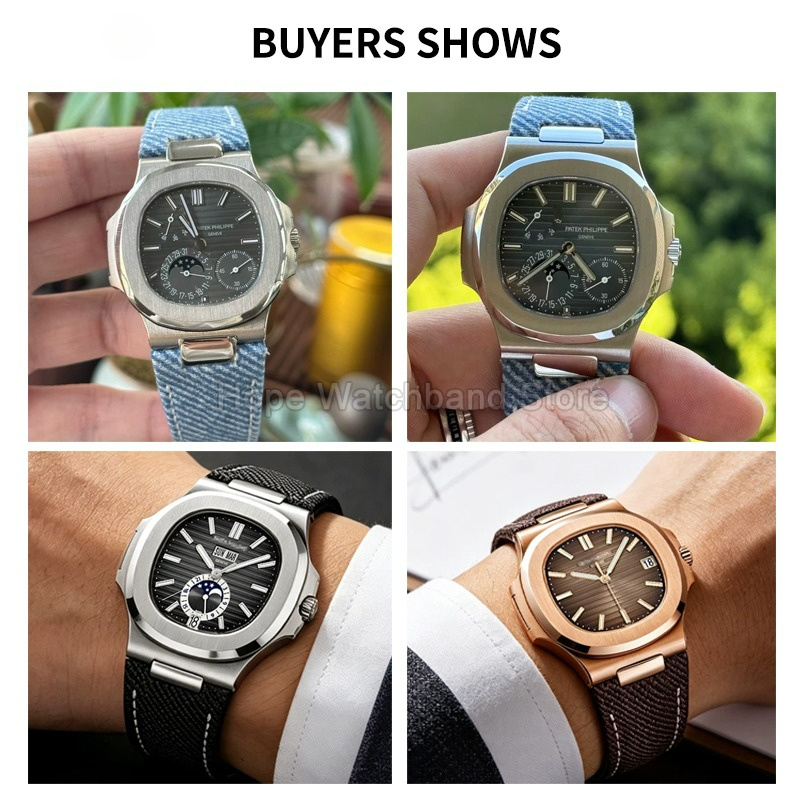Aksesoris Jam Tangan Kanvas Ni - Patek Philippe Watch Nautilus ulasan dan harga