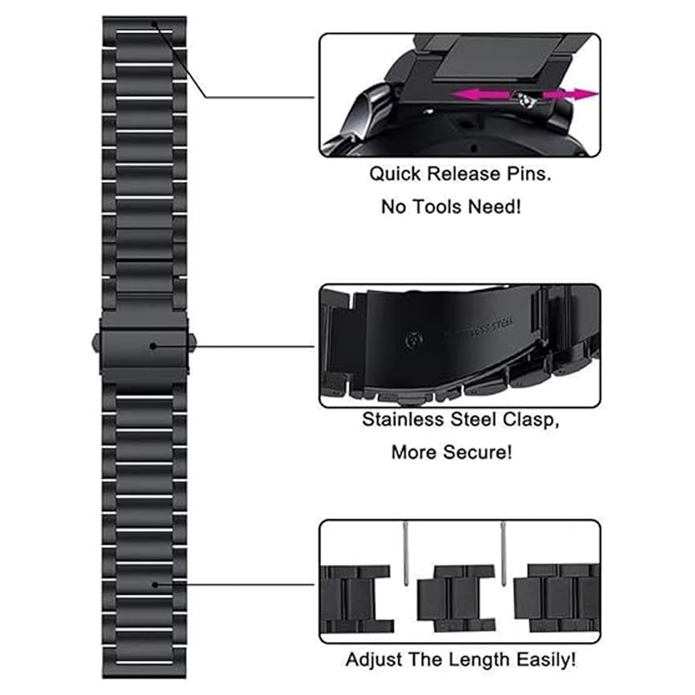 Tali Jam Mewah untuk Redmi Wat - Butterfly Clasp Deployant ulasan dan harga