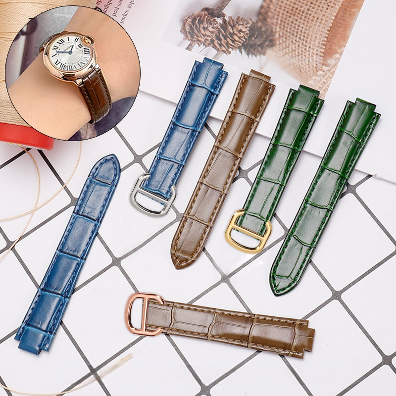 Tali Jam Tangan Kulit Anak Sap - Cartier Watch Ballon Bleu ulasan dan harga