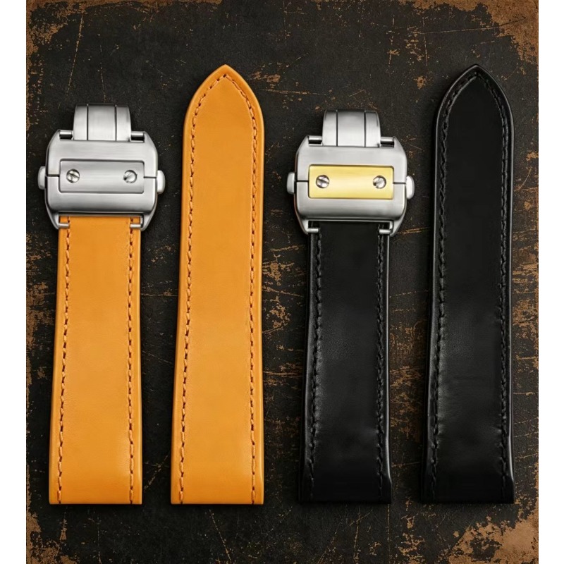 Tali Jam Tangan Kulit Asli unt - Cartier Watch Santos ulasan dan harga