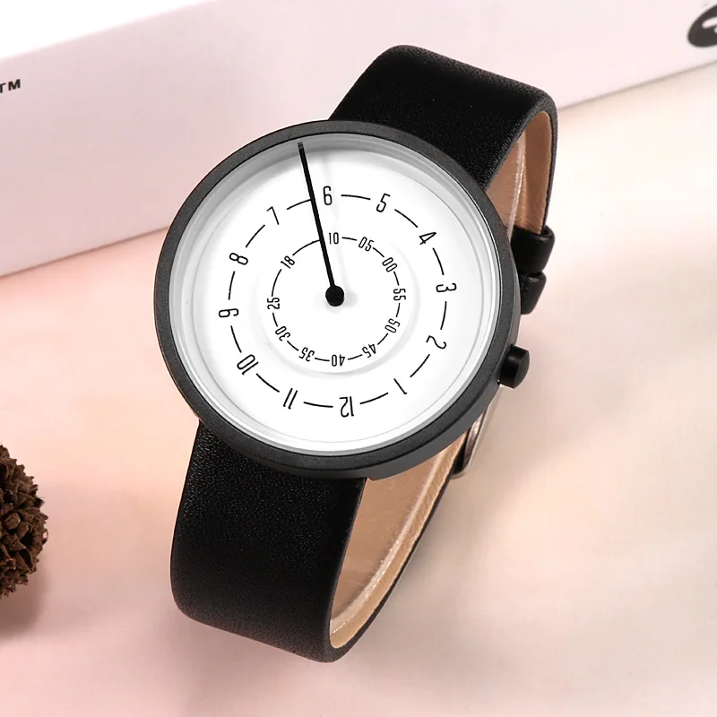 2020 Jam Tangan Kreatif Jam Ta - Leather Watch Band Men ulasan dan harga