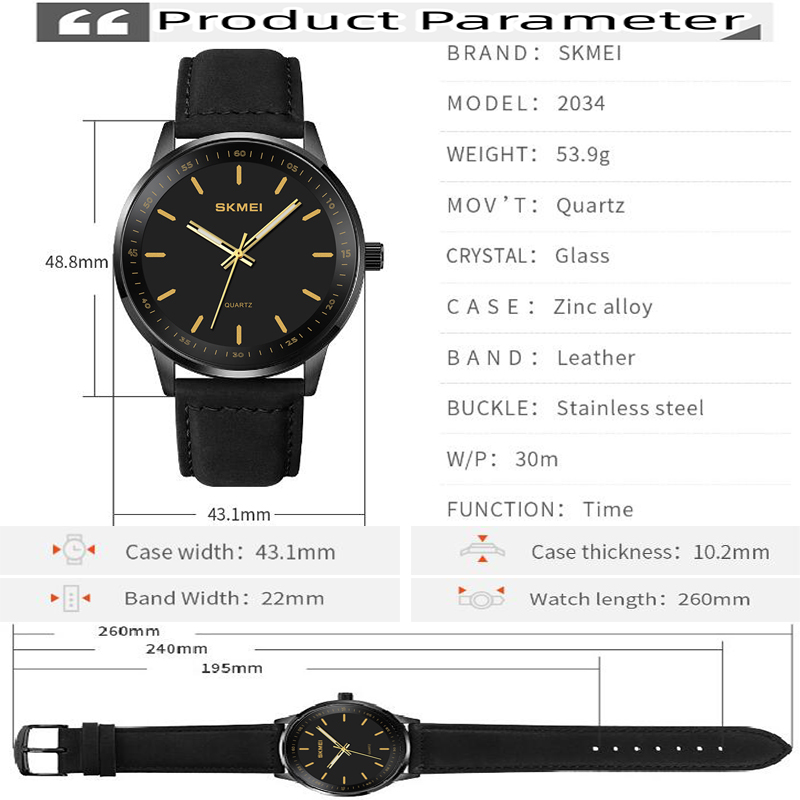 Skmei jam tangan Quartz gaya s - Suede Strap Watch ulasan dan harga