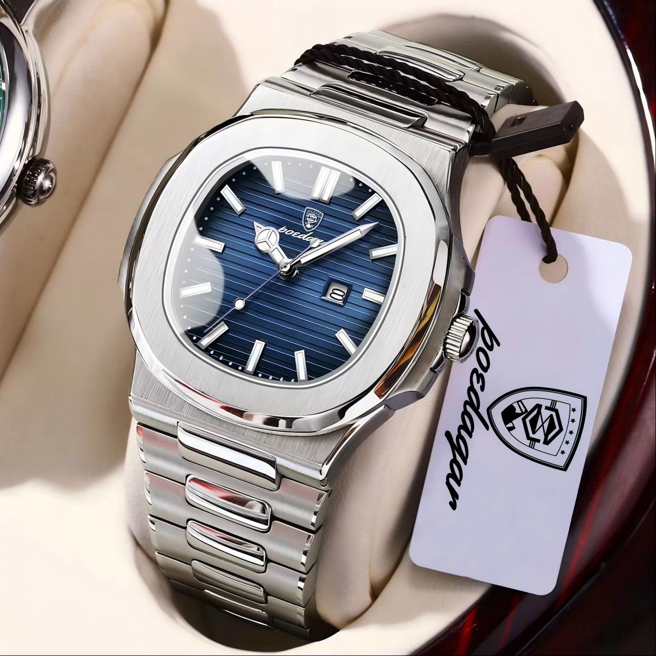 Jam Tangan Pria POEDAGAR Squar - Patek Philippe Watch Nautilus ulasan dan harga